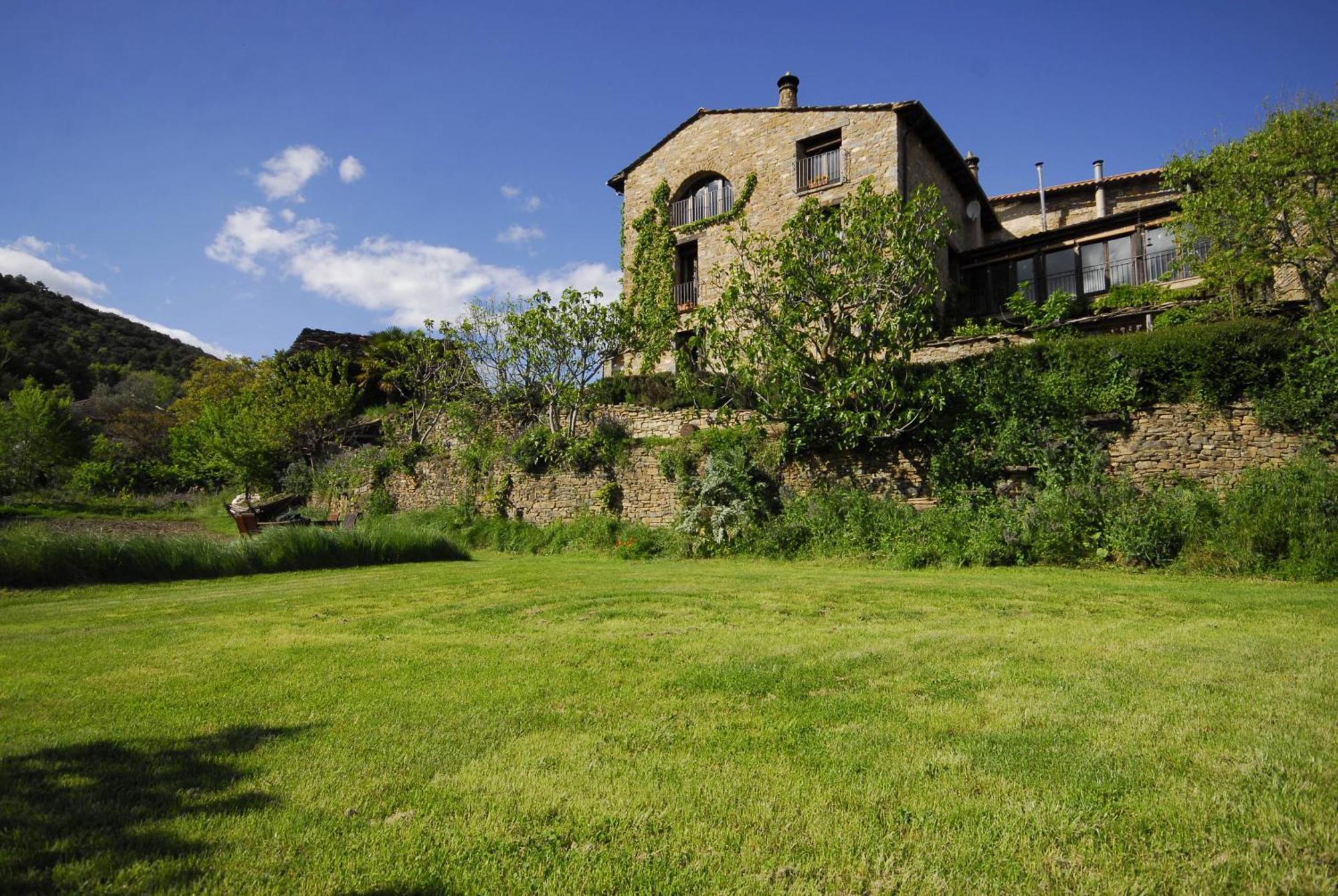 Gasthaus O Chardinet d'a Formiga Aínsa Exterior foto