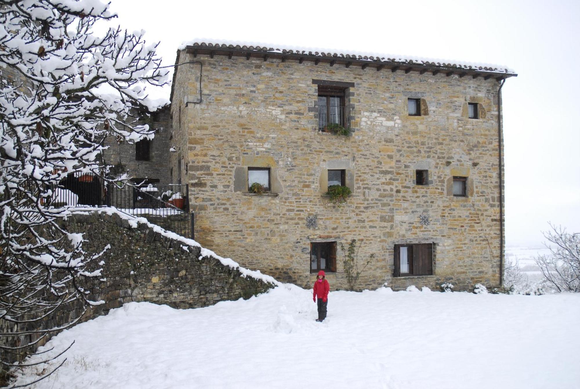 Gasthaus O Chardinet d'a Formiga Aínsa Exterior foto