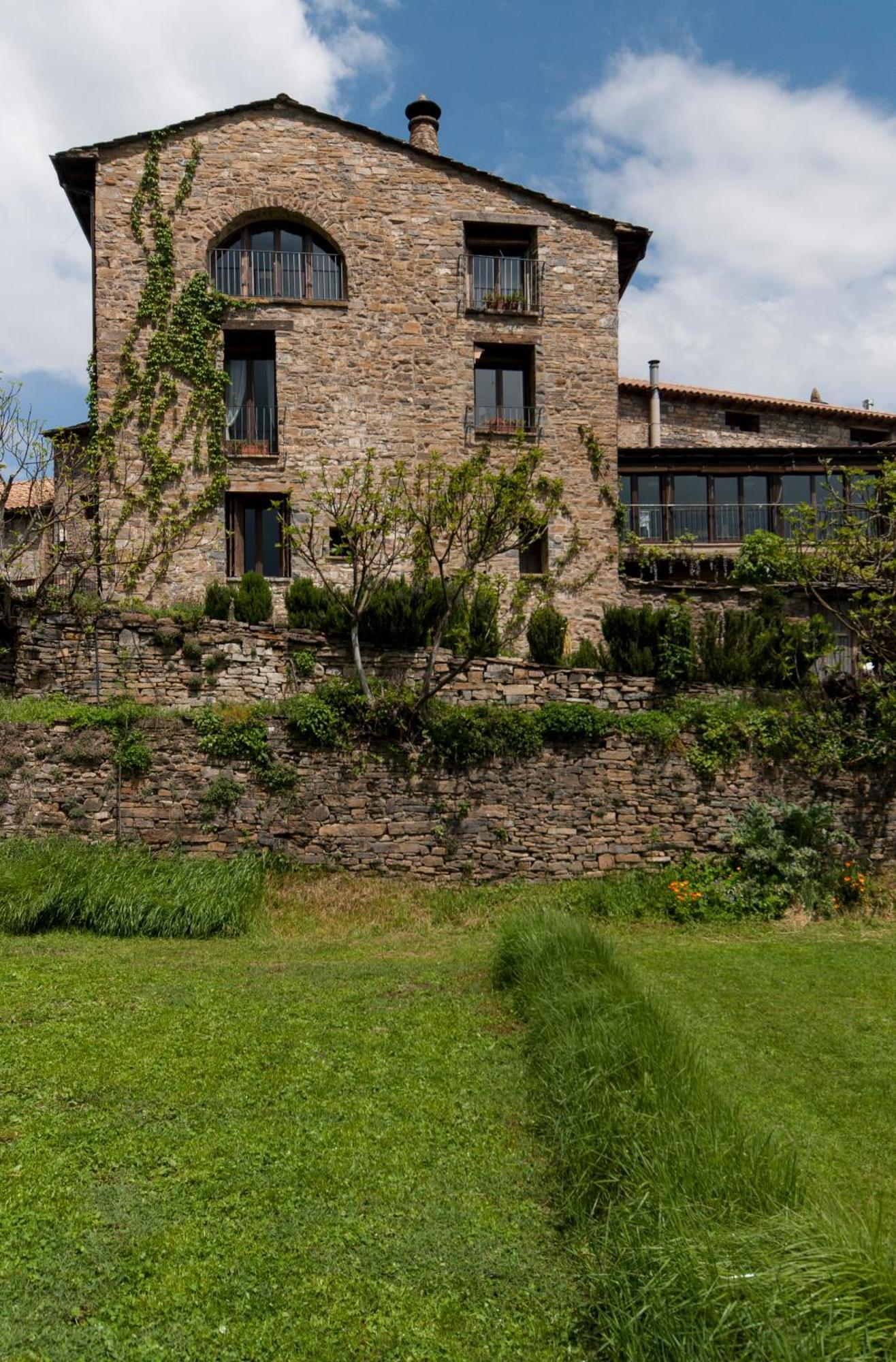 Gasthaus O Chardinet d'a Formiga Aínsa Exterior foto
