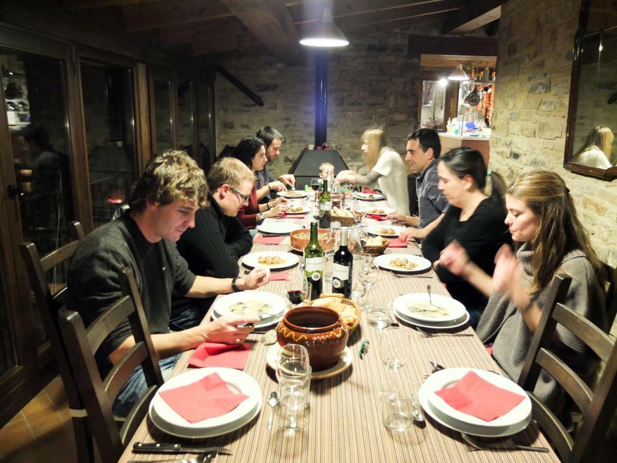 Gasthaus O Chardinet d'a Formiga Aínsa Exterior foto